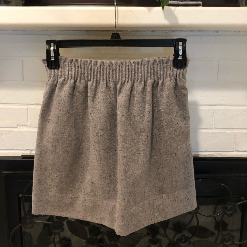 J Crew warm wool blend skirt